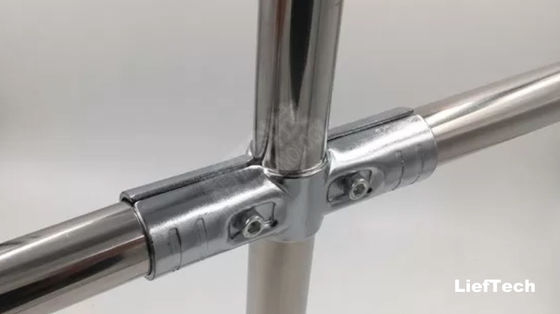 Modulärer Aufbau Rohrverbindungen für Chromabfälle für Lagerrack