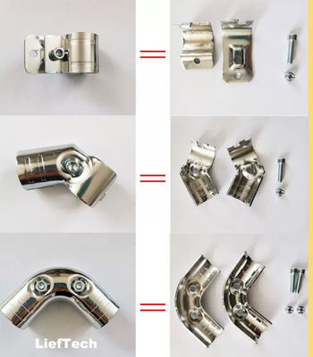 Rohrverbindungen mit flexiblen Chromplatten
