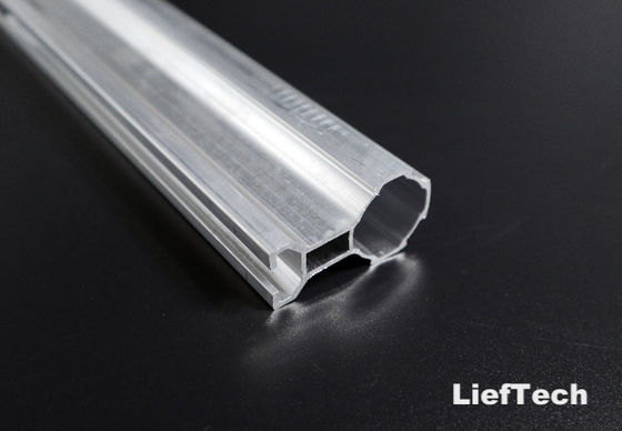 T-förmige Rille Aluminiumlegierung Rohr Rillen Aluminium Rohr OD 28mm