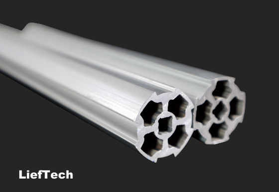 Verstärkte Aluminium-Leanpipe recycelbarer Stoff oxidierte Oberfläche
