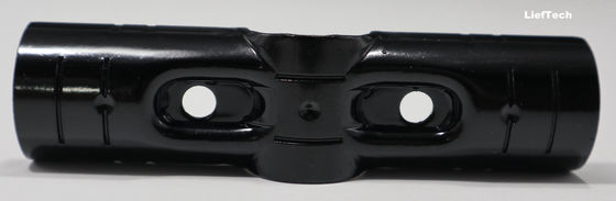 Gerade Metallrohrverbindungen PE beschichtete Stahlrohr für Lagerregale WJ-4