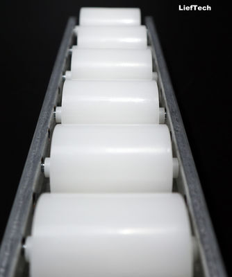 Transport 60mm Placon Roller Track 4 Meter Standardlänge mit großem Nylonrad