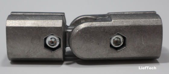 Verbindungen für Aluminiumrohrverbindungen 180° externe Rotation