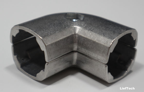 Karakuri-System-Anschluss Aluminiumrohrverbindungen 180 Grad äußeres Drehwerk