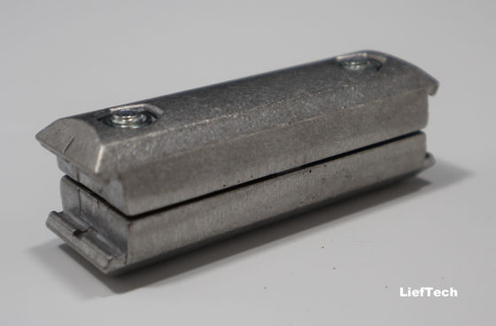 Aluminiumrohrverbindungen der Serie 28 Silber