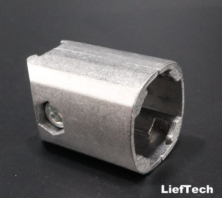 Quadratische Aluminiumlegierung T-Verbindung T3-T8 für 28 mm Aluminiumrohr