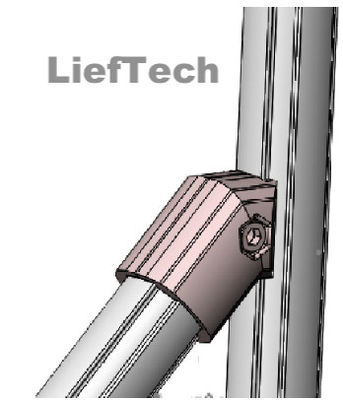 Lief-Technologie Schlanke Rohrverbindung 45°-Gelenk 0,058kg/stück