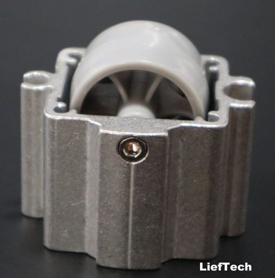 Großhandel mit Aluminiumprofil bewegliche Zubehör mit Rad 6063T5 Aluminiumlegierung bewegliche Zubehör