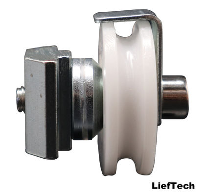 Druckguss Aluminium U-Groove Rohrräder T-Schlittenprofil mit Schieberegler