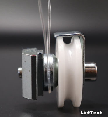 Druckguss Aluminium U-Groove Rohrräder T-Schlittenprofil mit Schieberegler