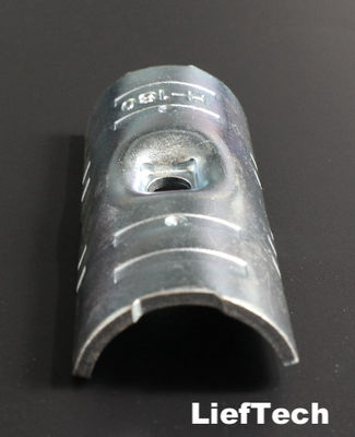 Schlanke Rohr-Metall-Verbindung Stahlrohr-Fittings 180-Grad-Gelenkklammern