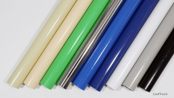 Vier Meter PE beschichtet Stahlrohr 1,2 mm Kunststoff beschichtet Stahlrohr