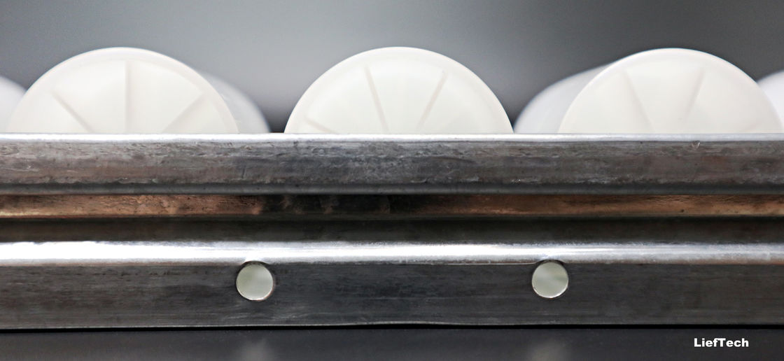 Transport 60mm Placon Roller Track 4 Meter Standardlänge mit großem Nylonrad